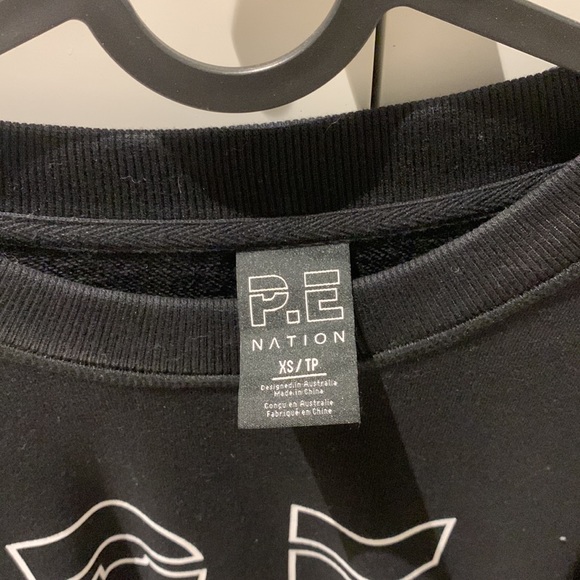 PE Nation black sweater. Worn once - Picture 3 of 3